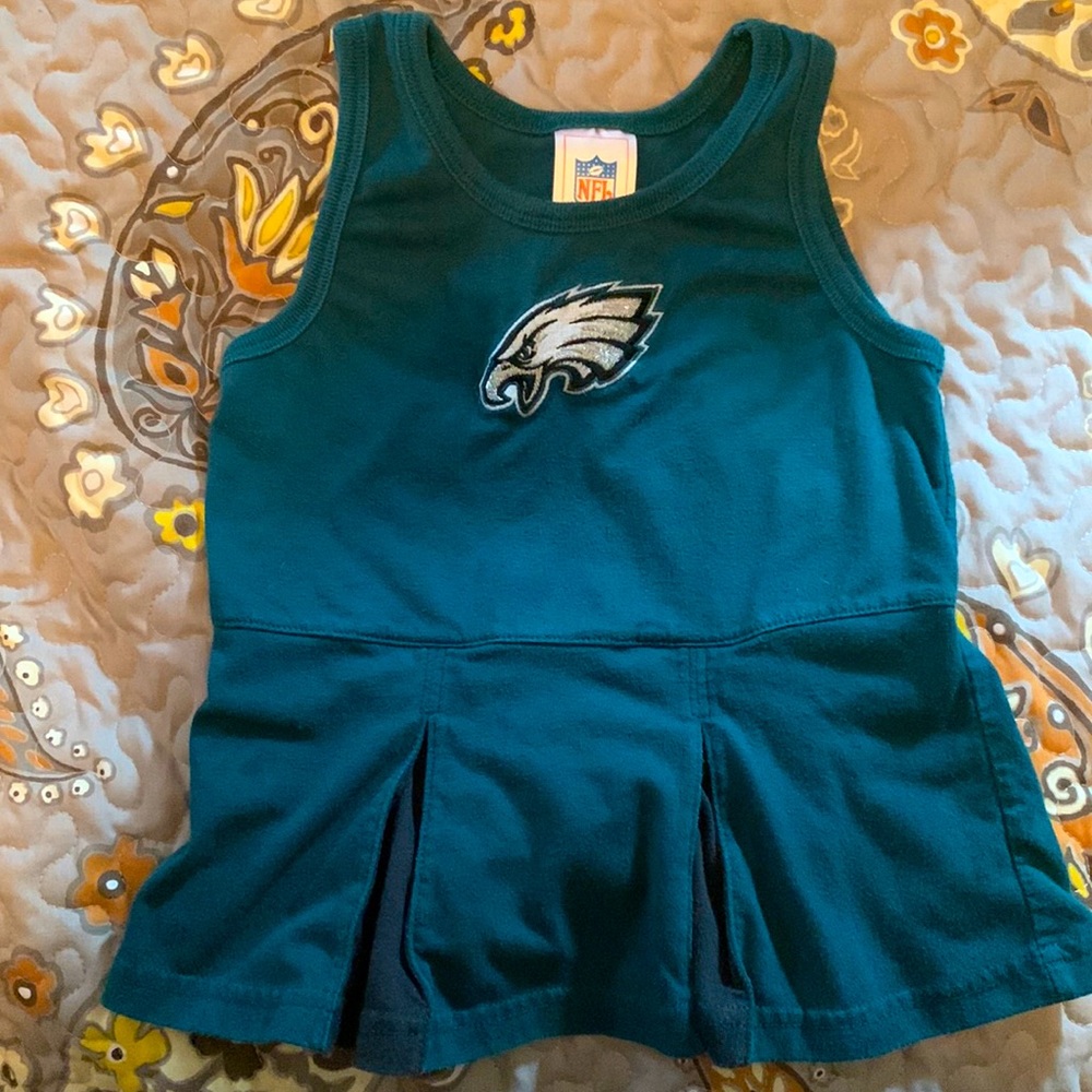 Philadelphia Eagles Toddler Cheerleader Dress